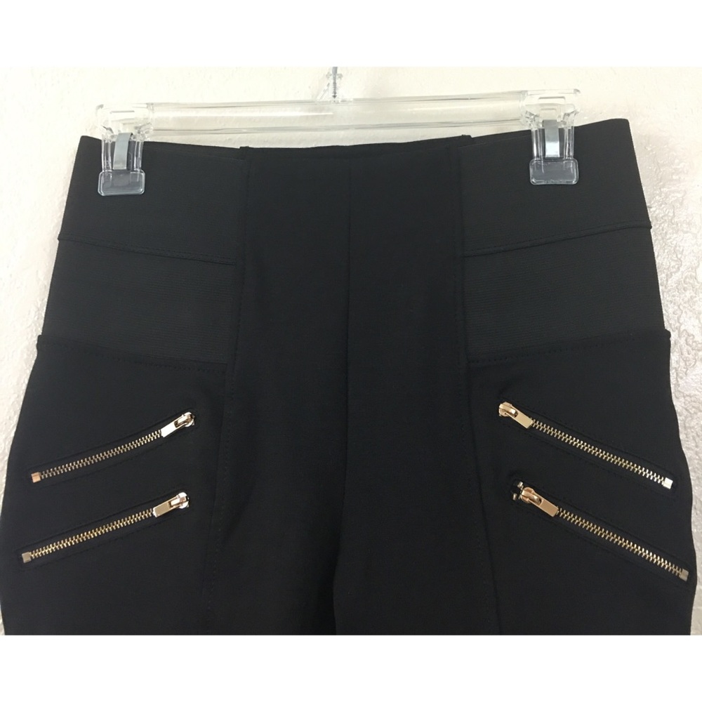 Ci Sono Body Sculpting Legging Zipper Double Waist